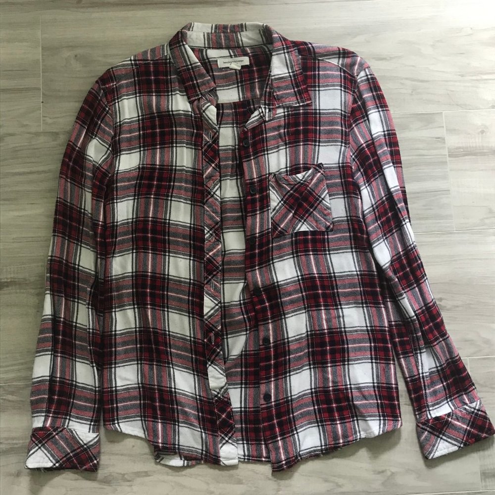 Beachlunchlounge Plaid Button-down Shirt